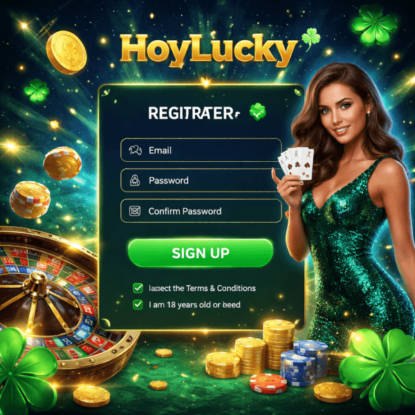 HoyLucky sitio de juego con catálogo de tragamonedas, mesas en vivo, promociones y entretenimiento de casino